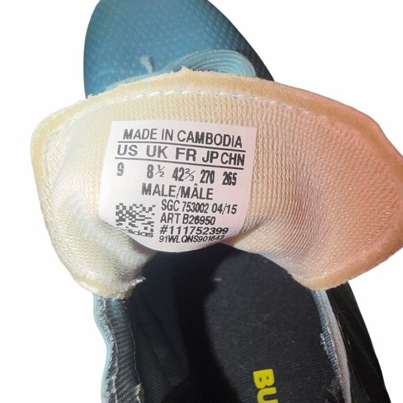 ADIDAS Lionel Messi 15.2 FG/AG Blue Mens Soccer Cleats Football Size US 9 - Picture 8 of 9